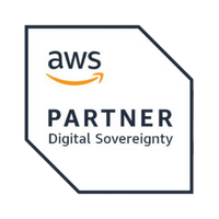 AWS-Partnerlogo für die European Sovereign Cloud.